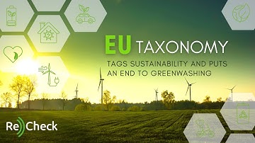 EU Taxonomy Tags Sustainability And Puts An End to Greenwashing