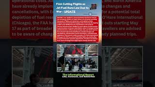 FAA CUTTING FLIGHTS: Jet Fuel Shortage Triggers Travel Crisis ✈️🛑