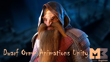 Dwarf Orme Animations Unity