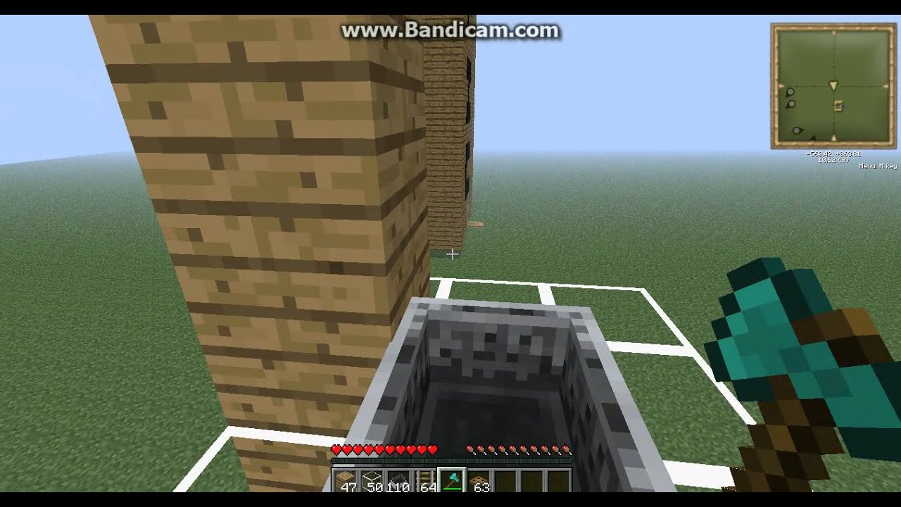 fast minecraft elevator tutorial - YouTube