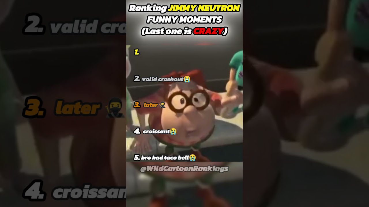 Funniest JIMMY NEUTRON Moments Ranked Funny Tiktok