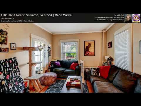 1605-1607 Farr St, Scranton, PA home video tour