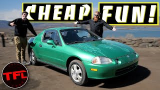 I Bought The Best INCREDIBLY CHEAP Fun Classic: The Honda Del Sol Si!