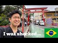 Japanese guy is shocked by japanese town liberdade in so paulo