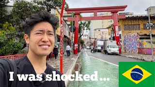 Japanese guy is SHOCKED by Japanese town, Liberdade in São Paulo🇧🇷