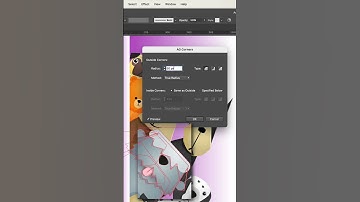 How to curve corners in Adobe Illustrator