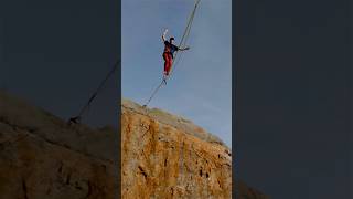 Red bull Slackline athlete Jaan Roose tackled Kenya's Cat & Mouse hills with so much ease #redbull