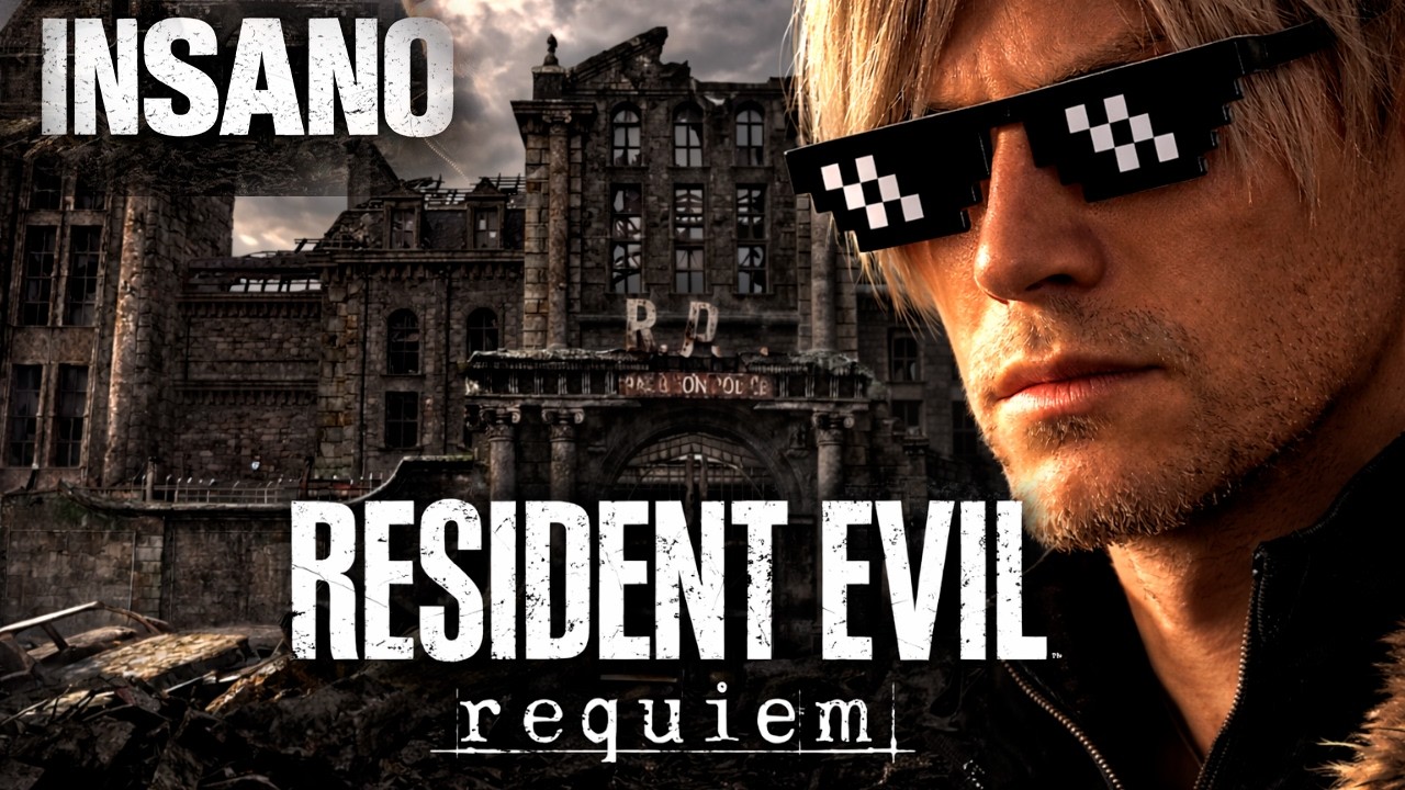RESIDENT EVIL REQUIEM MODO INSANO ATE ZERAR