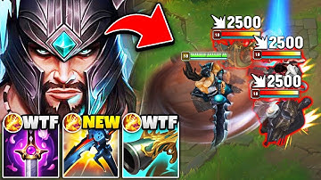 TRYNDAMERE HAS A NEW LETHALITY ITEM AND OH MY GOD IS IT BROKEN! (LITERAL 1-SHOTS)