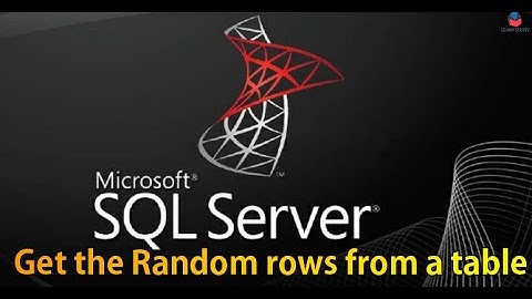 Get the Random rows from a SQL table