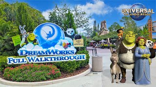 Explore Dreamworks Land At Universal Studios Florida  Shrek  Kung Fu Panda U0026 More sep 2025 4k