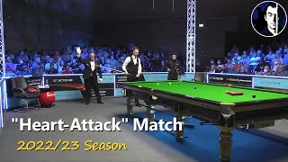 "Heart-Attack" Final Frames | Judd Trump vs Farakh Ajaib | 2022-2 European Masters L16 ‒ Snooker