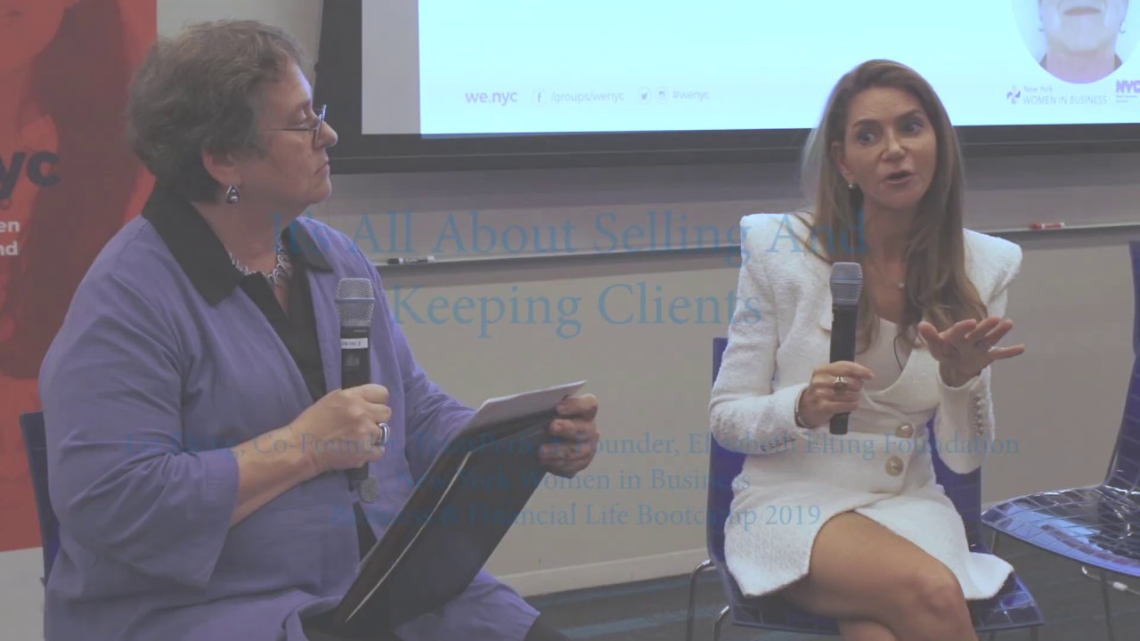 Liz Elting: Business Growth Is About Selling and Keeping Clients (:40)