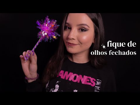ASMR ✨ visualização criativa para dormir e relaxar (de olhos fechados)