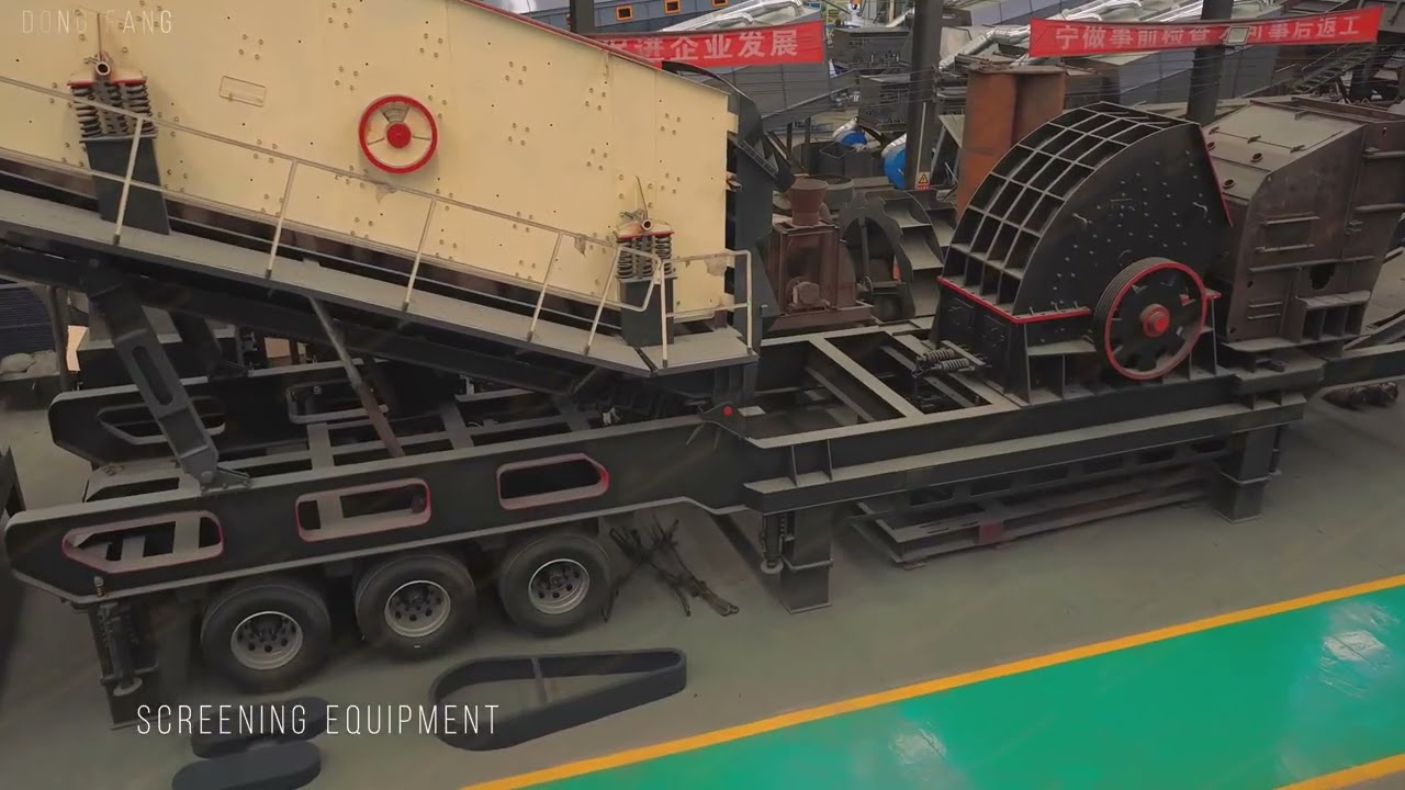 High-efficiency mining crushing and screening equipment#VibratingScreen #ScreeningMachine #machine