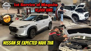 Dimaag हिला Dia Nissan वालों ने !! 😨 First Major Service Experience of Magnite 🔥