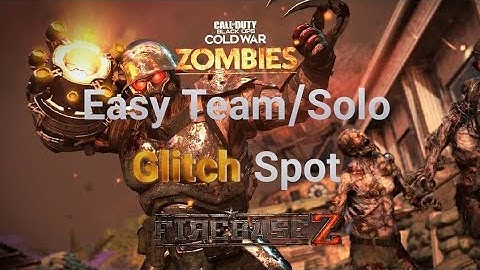 Easy Solo/Team Pile up Glitch Spot | Cold War Zombies - Firebase Z Glitches/Exploits