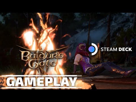 Baldur's Gate 3 Steam Deck Gameplay