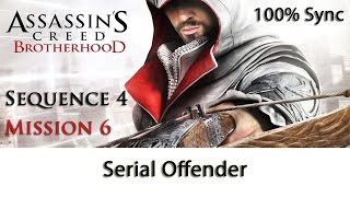 Assassin's Creed Brotherhood - [Sequence 4] Mission 6 - Serial Offender (100% Sync)