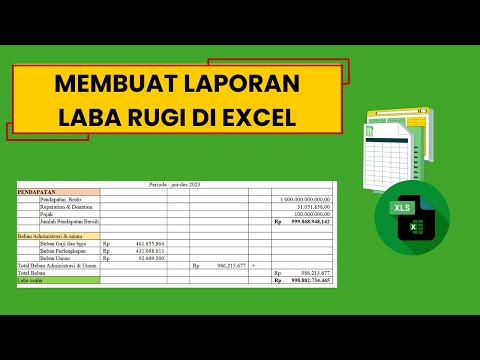 Template Excel Laporan Laba Rugi simpel untuk Bisnis Anda!