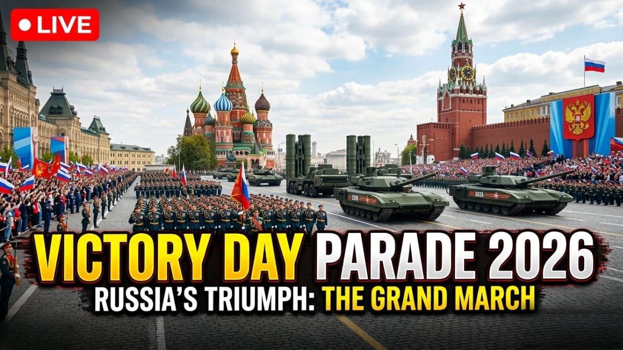 Russia Victory Day Parade LIVE: Vladimir Putin Big Speech On Victory Day Parade | Moscow LIVE