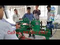Circle cutting machine with gearmotor by naskar  company trial run at customers place8910614947