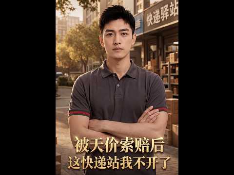 💥【一口气看完】《被天价索赔后，这快递站我不开了！》#短剧 #AI短剧 #drama #爽剧 #鲨鱼先生🦈