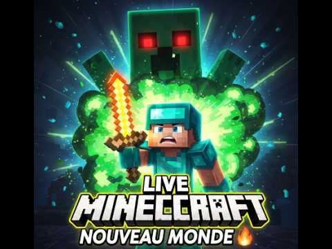 🔴 LIVE MINECRAFT SURVIE ! On commence un nouveau monde 🔥