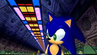 Sonic vs Shadow In space Colony ark - Cutscene (SA2)