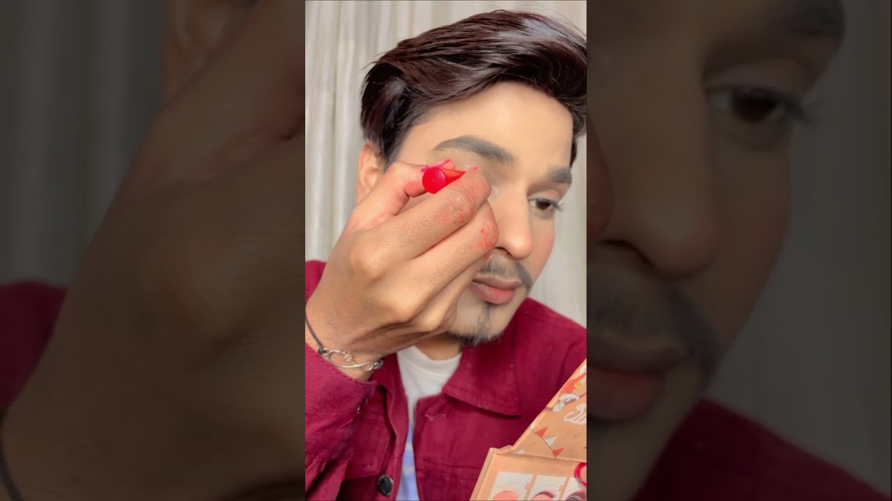 how to do reverse cat eye smudge liner  | how to apply liner step by step 