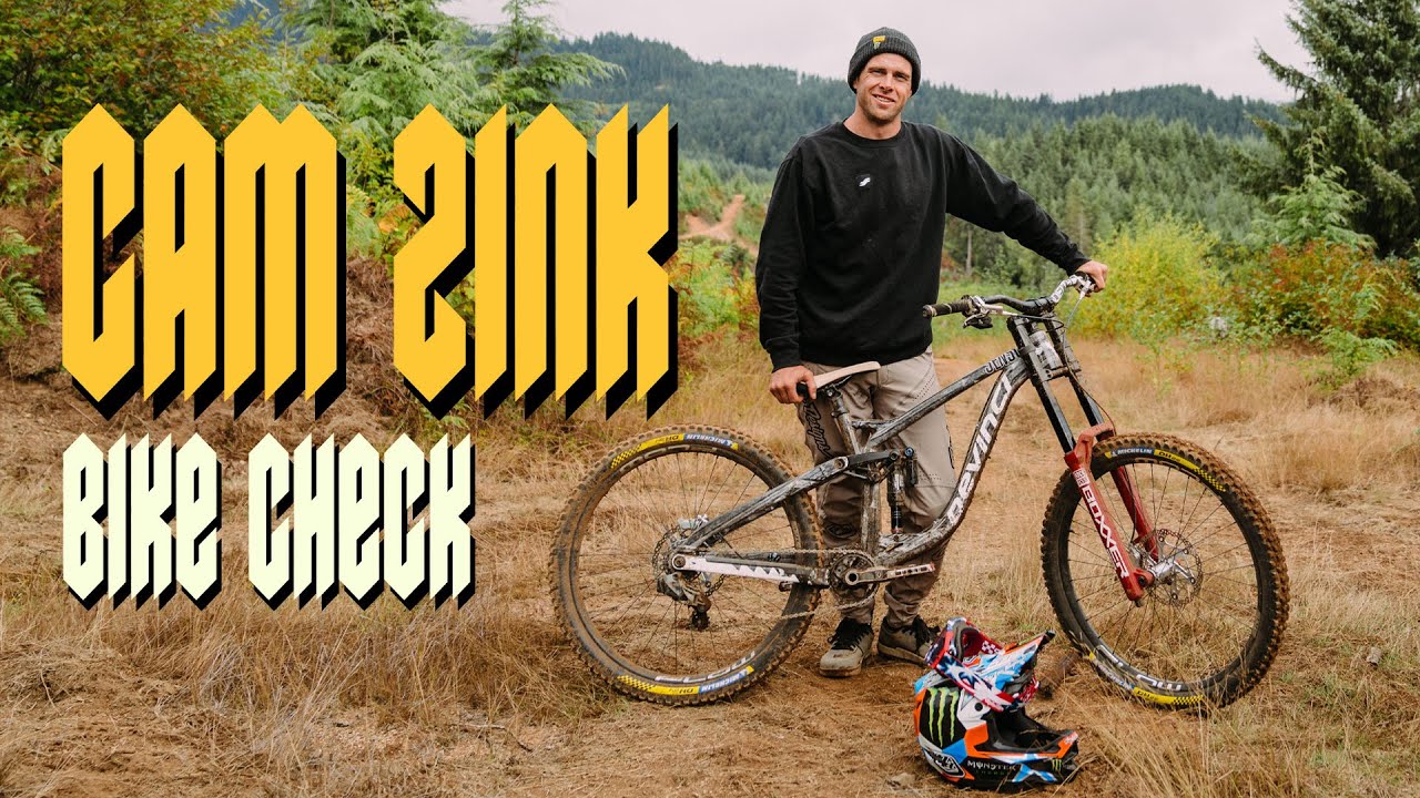 Cam Zink Custom Bike Check What's the legend riding? mtb loamwolf