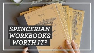 SPENCERIAN WORKBOOKS  Worth It? || Spencerian System of Practical Penmanship Review