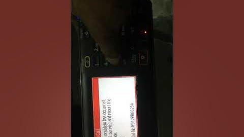 Richo 301 error sc542