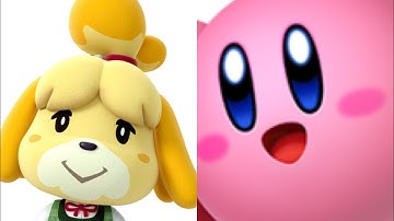 Isabelle VS Kirby In Smash Ultimate