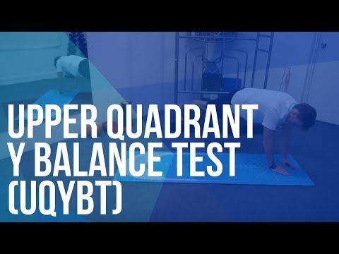 How to perform Upper Quadrant Y Balance Test (UQYBT) using the MAT