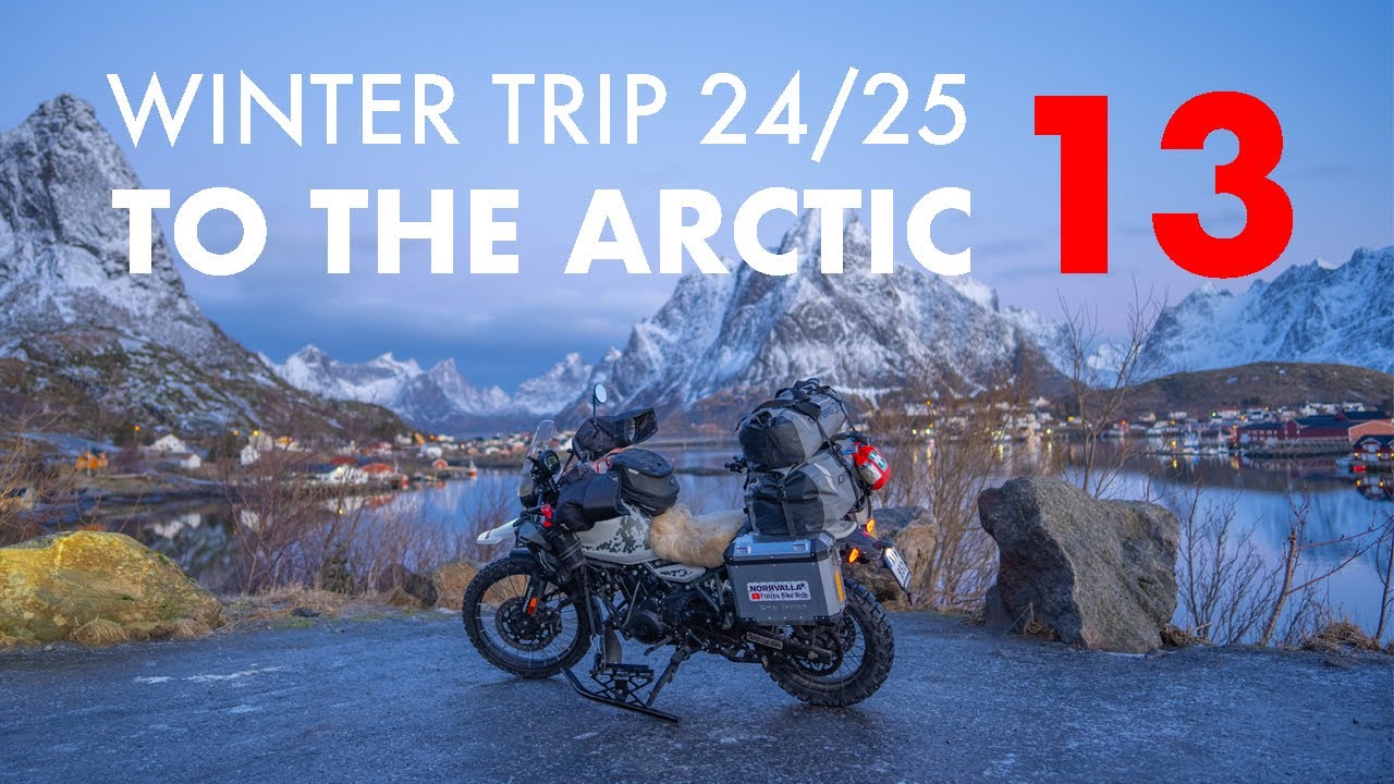 Зима на Лофотенах на Himalayan 450 — Зимняя поездка на мотоцикле S2425 EP13