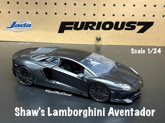 Shaw's Lamborghini Aventador By Jada | Fast & Furious | Diecast
