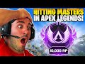 NICKMERCS HITS APEX MASTER! Full Reaction + Gameplay!