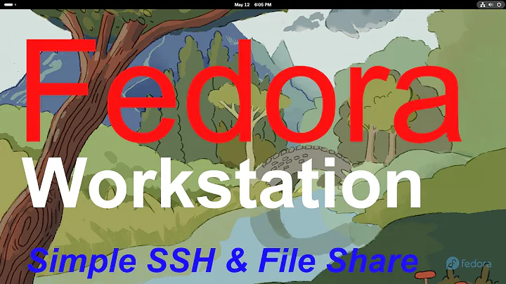 Fedora 42 - new - Workstation - Simple File Share & SSH Tips.