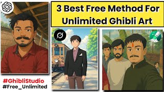 How To Create Unlimited Ghibli Art Free 2025 | Studio Ghibli Art | 3 Best Free Website 4 #Ghibli screenshot 4