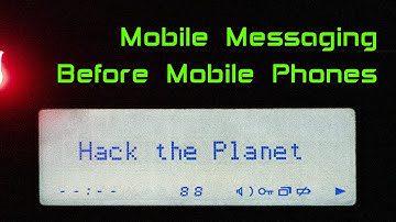 Hacking 1980s Beepers & Pagers Back To Life