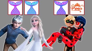 Epic Glow Up Mermaid Couple Battle Fashion Transformation
