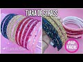 Tiara de strass muito linda - Para iniciantes