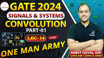 Convolution Part-01 | Signals & Systems | Ankit Goyal | One Man Army