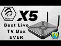 Buzztv x5 128ai android 11 tv box  youve never seen tv like this