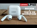 Lenovo Lp40 Review com teste de microfone