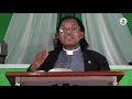 Devotion with canon rebecca nyegenye god replaces sorrow with praise