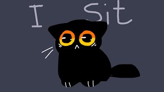 I sit