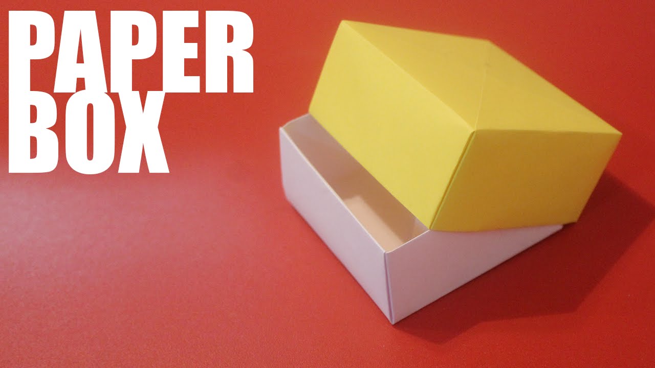 How To Make Origami Box With Lid Step By Step