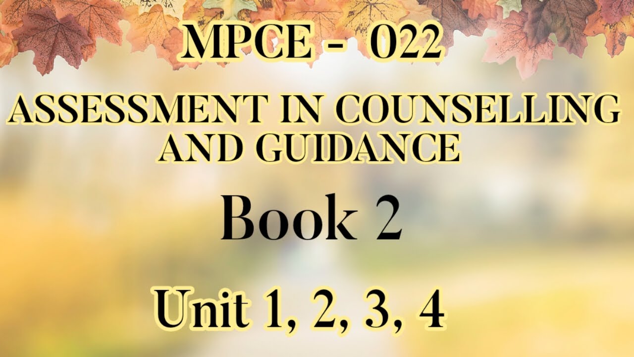 Ignou - MPCE 022, Book 2 ALL UNITS EXPLAINED